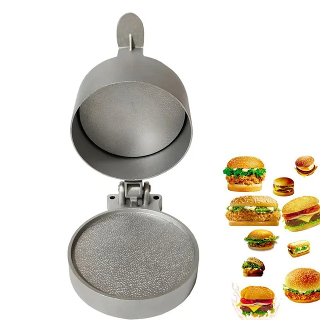 Kitchen aluminium burger press