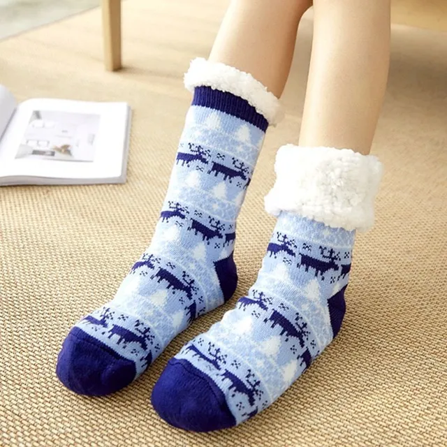 Zimné teplé štýlové ponožky Katlyn