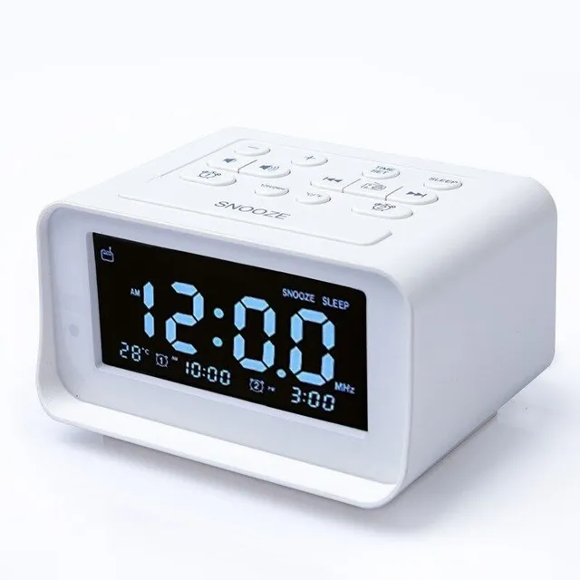 Digital radio alarm clock G1858