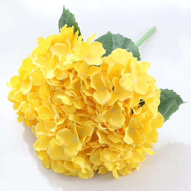 Luxurious large monochrome decorative artificial flower - hydrangea