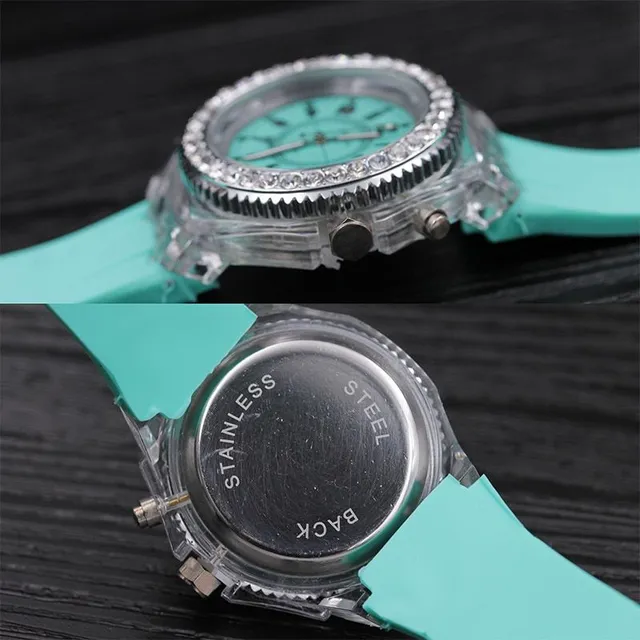 Ladies beautiful watch with luminous strap Afif