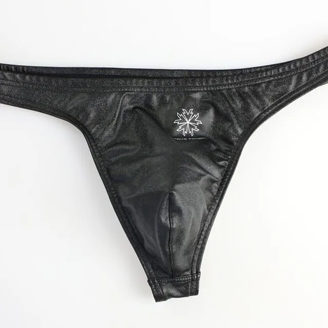 Men's stylish thong black Jeanice