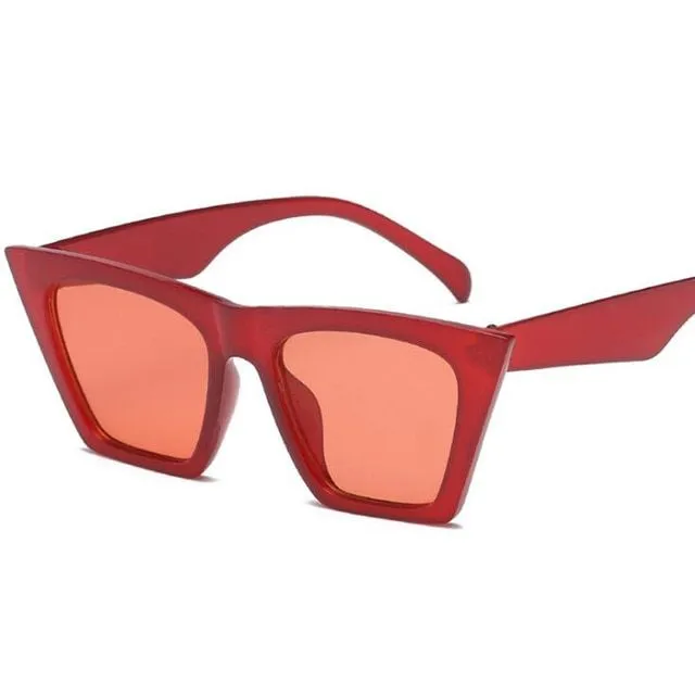 Damskie okulary przeciwsłoneczne w stylu vintage