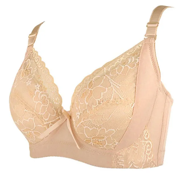 Bigger bust bra with flowers - 7 colours