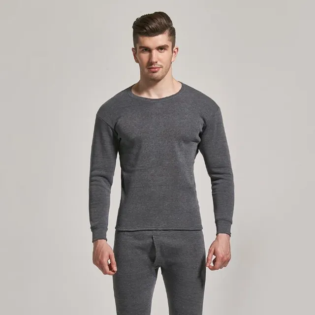 Ensemble de sous-vêtements thermiques pour homme - manches longues