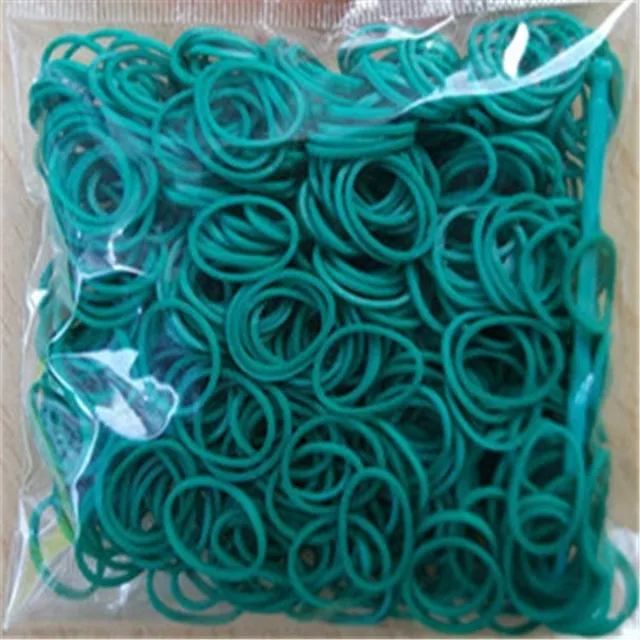 Set of silicone rubber bands for making bracelets - several colour variations Pradeep