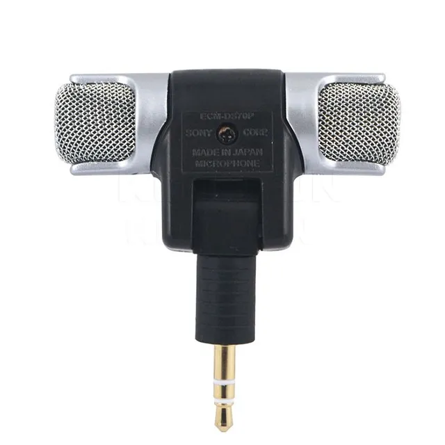 Mini Stereo Microphone for PC and Mobile Phones