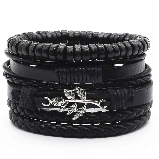 Luxury trendy men's bracelets 4Ks