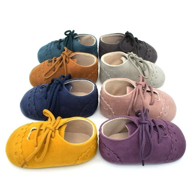 Children shoes in different colors