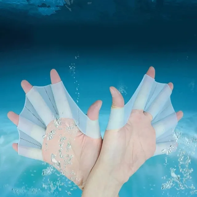 Gyakorlati szilikon ujjak formájában membránok hatékonyabb úszás - több változat