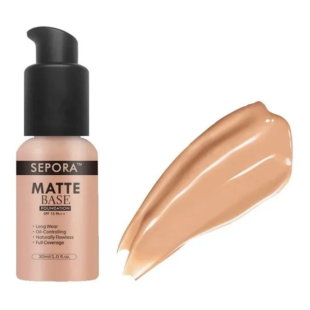 Strongly covering waterproof make-up Fully covering make-up against imperfections on the skin Long lasting 24 h make-up 30 ml