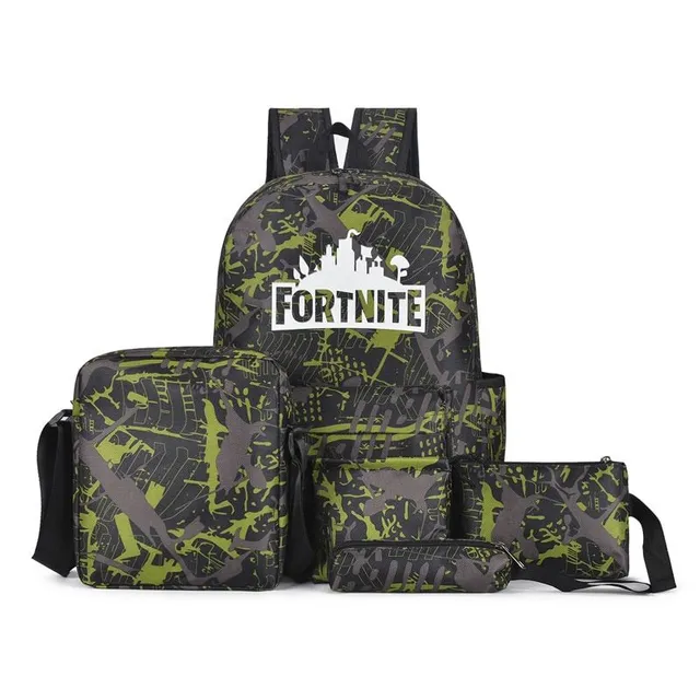 Set of children's bags with Fortnite theme A set of 5 pieces 3