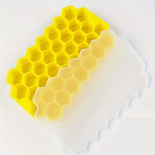 Practical silicone form for ice cubes - ideal for summer celebrations and ice cream