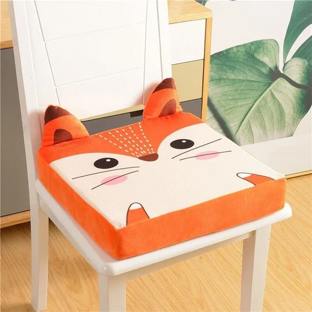 Children's chair seat cushion animal