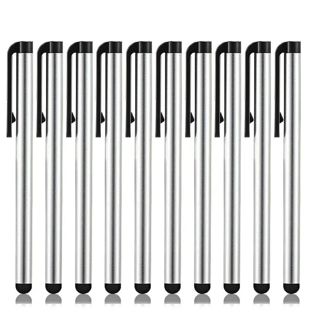 Univerzálne dotykové pero s mäkkou hlavou - 10 ks