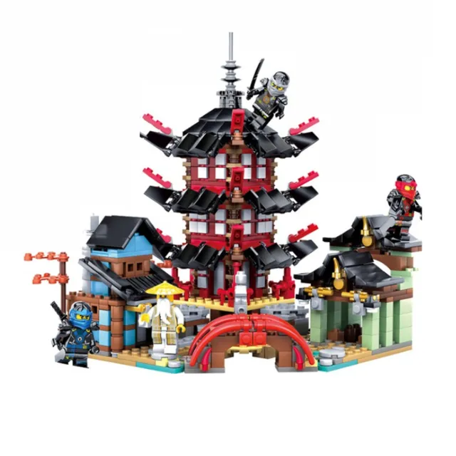 Ninja Temple of Airjitzu with 800 pieces