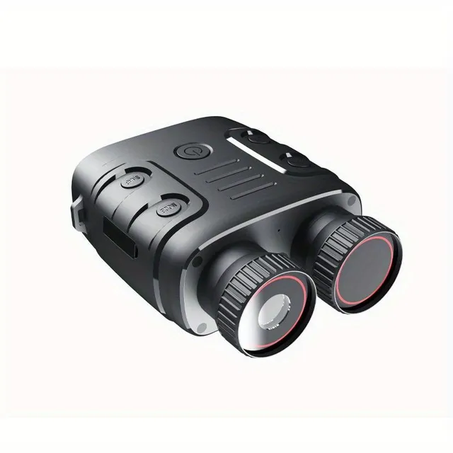 Night vision glasses 1080p with range, large " display, 5x optical zoom and photo/video storage options