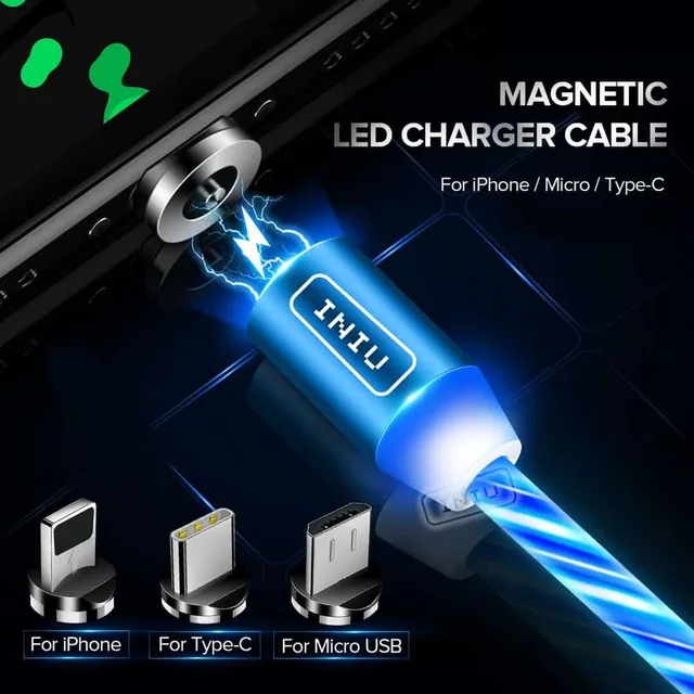 Cablu USB magnetic SPEDU tip C pentru iPhone-Android