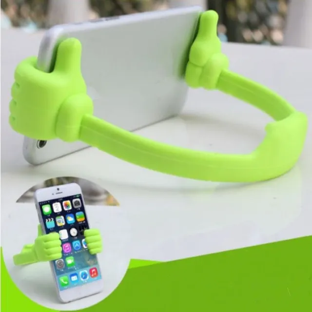 Practical flexible phone holder