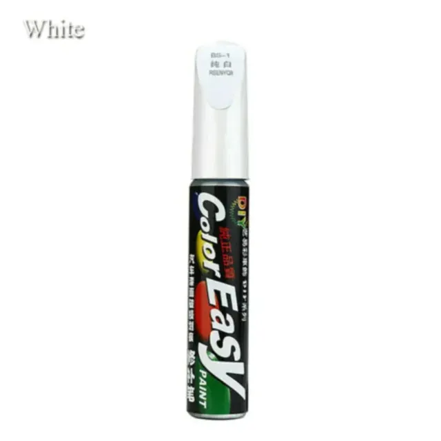 12ml Car Paint Scratch Repair Pen Brush Waterproof Paint Marker Scratch Repair Remove Tool Non-toxic Waterproof 4 colors