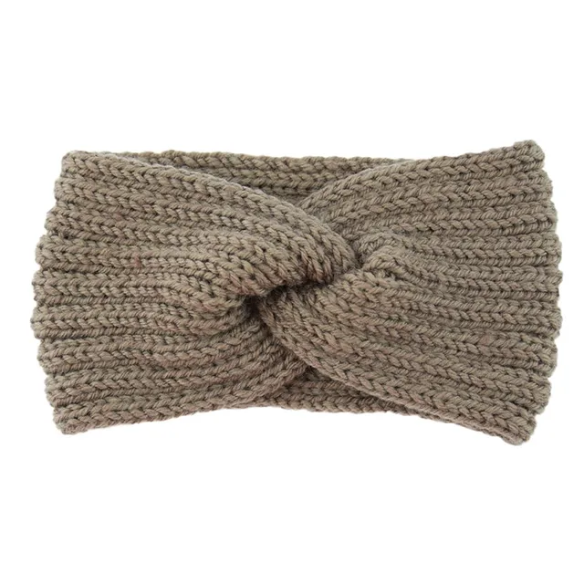 Women's trendy knitted winter headbands