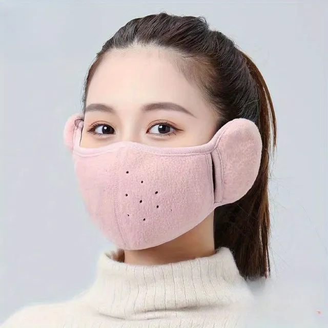 Universal fleece mask for face and ears