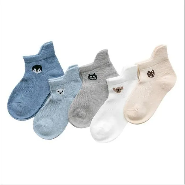 Baby socks with animals