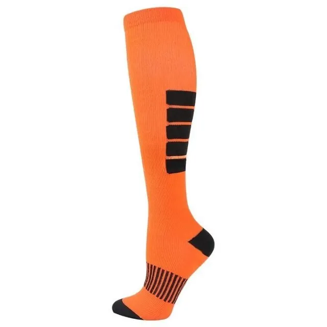 Chaussettes de compression unisexes à la mode pour le sport