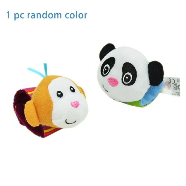 Children's socks with a puppet