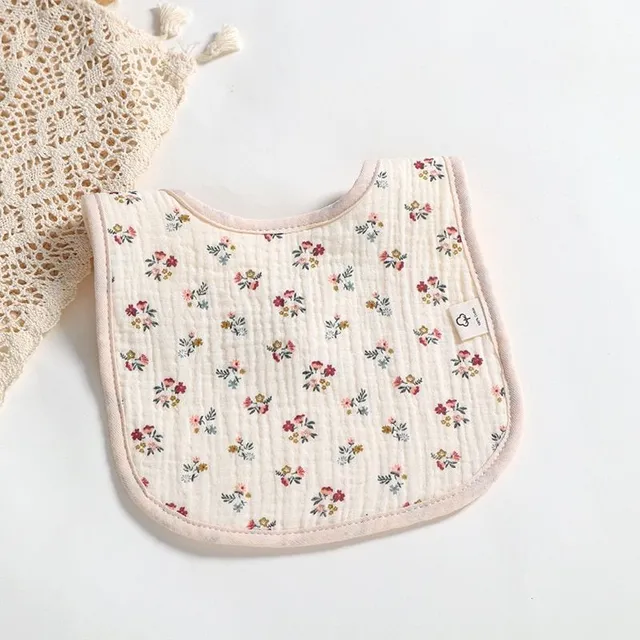 Baby cotton bib - various motifs