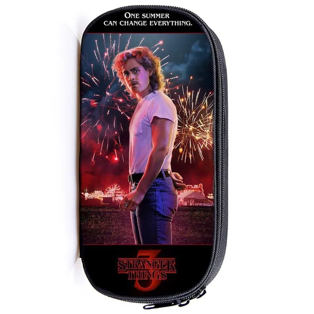 Stranger Things pencil case for school and office supplies