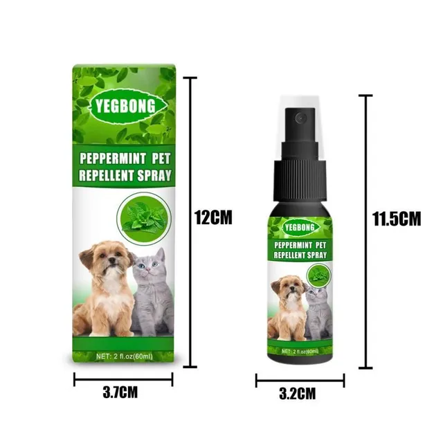Natural long-lasting spray repellent parasites - for dogs and cats