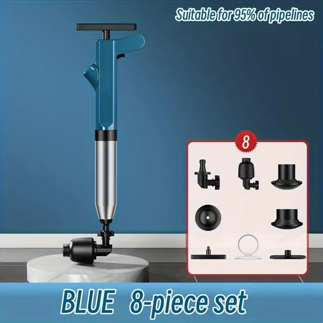 Pipe cleaner, toilet bell, professional passageway for sinks, drain pipes, squats, toilets