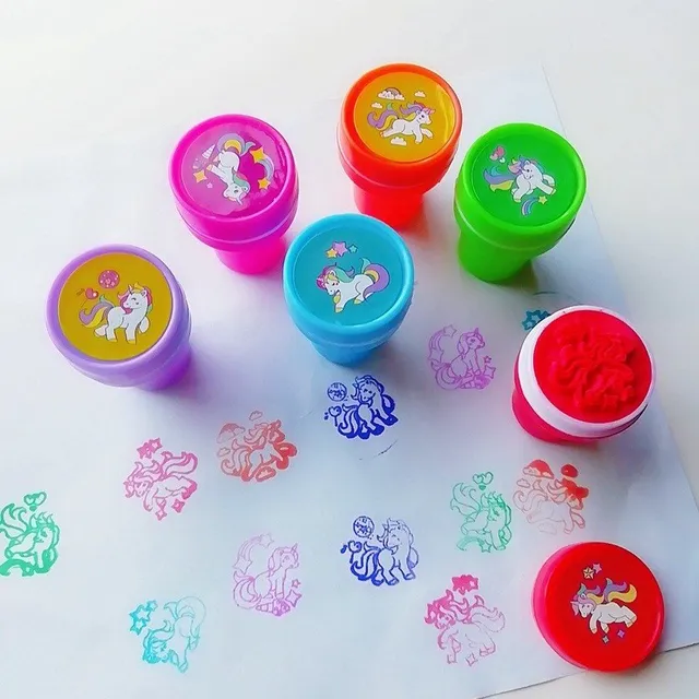 Set 10 bucăți ștampile creative pentru copii cu animale