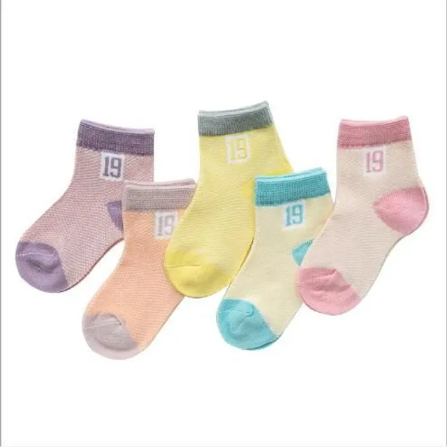 Baby socks with animals