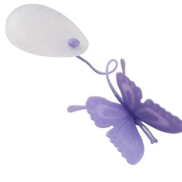 Silicone tea sieve butterfly