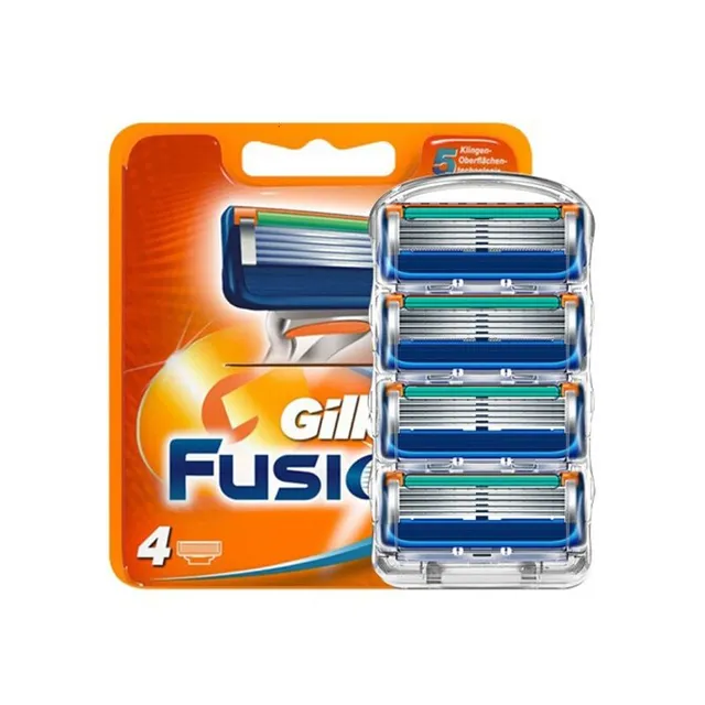 Replacement razor blades for Gillete Fusion Mach 3 - 4 pcs