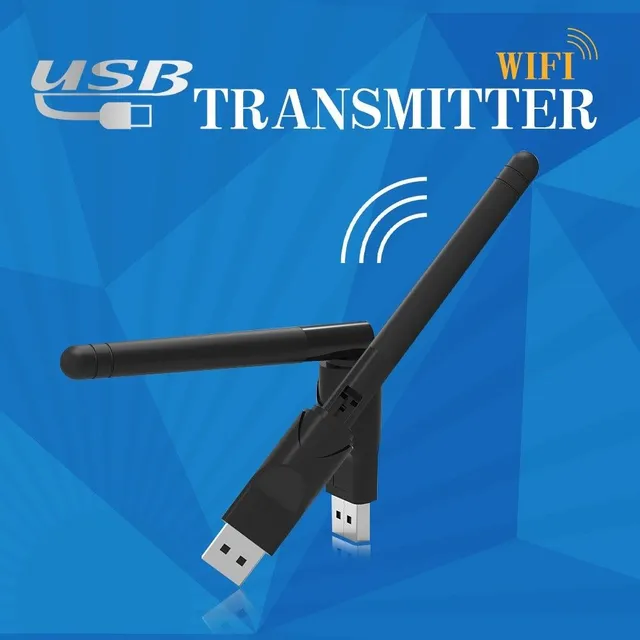 Wireless wifi adapter with USB port 2.0