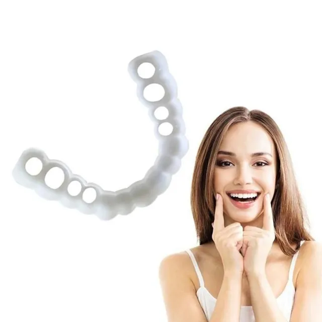 Sztuczne zęby dla idealnego uśmiechu (górne i dolne)