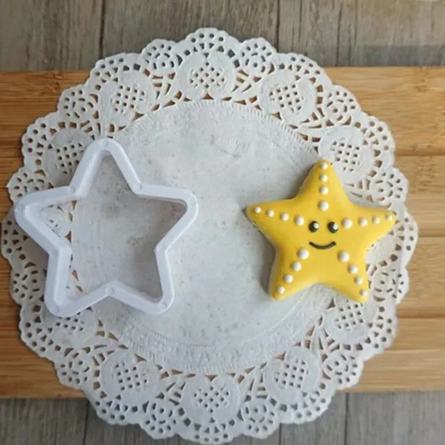 Set 8 decorațiuni pentru prăjituri - Creaturi marine