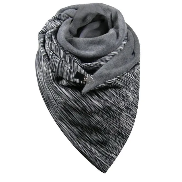 Piękny damski zimowy szalik na szyję - wiele rodzajów