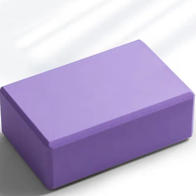 Yoga blocks from EVA foam for beginners and Pilates, light and odourless