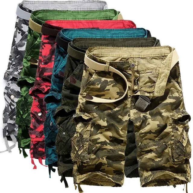 Pantaloni scurți de camuflaj pentru bărbați Trevis