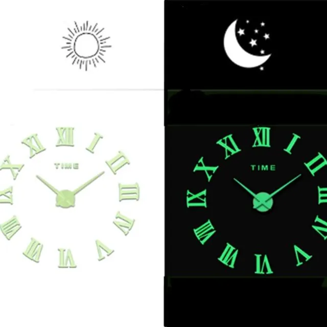 Modern 3D wall clock