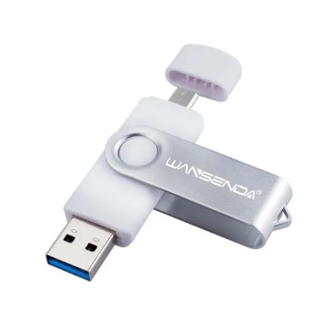 Pamięć flash USB 2 w 1 - 16 GB - 128 GB - 6 kolorów