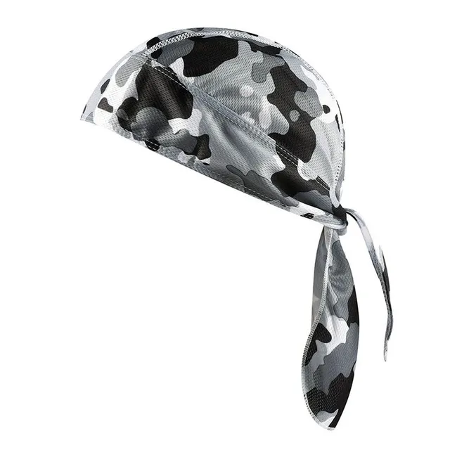 Sports cooling head scarf