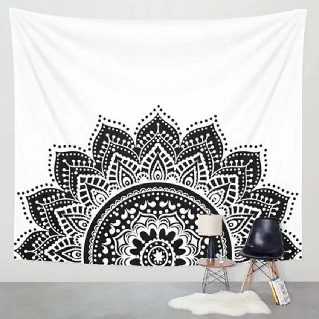 Wall tapestry with mandala