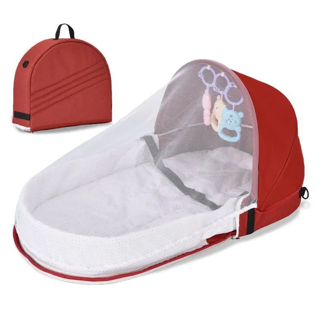 Travel cot in a bag