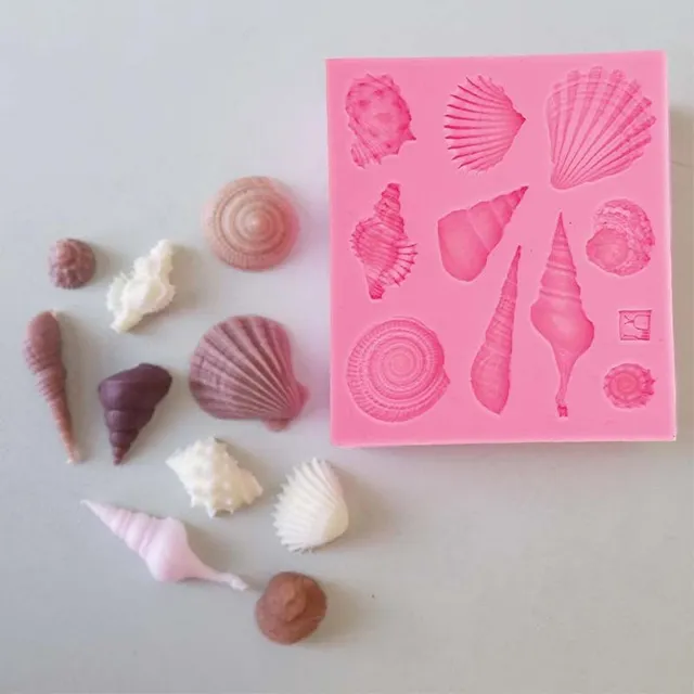 Silicone mould Re837 - seafood