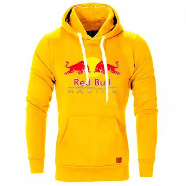 Men's modern hoodie with hood and kangaroo pocket
